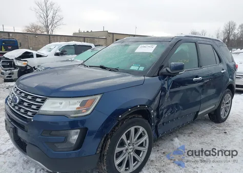 2016 Ford Explorer Limited из США, поврежденный, VIN 1FM5K8F83GGA45636